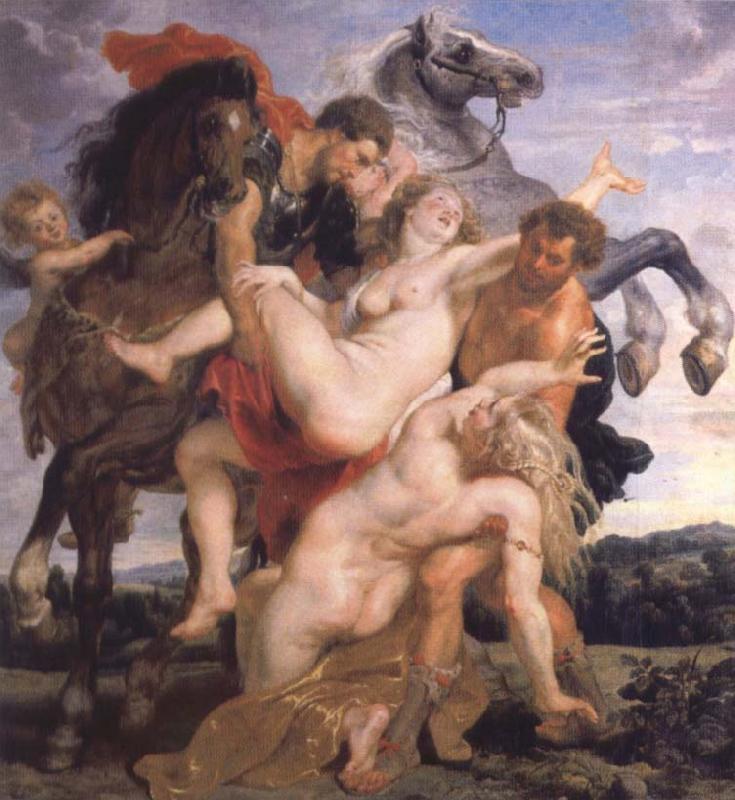 Peter Paul Rubens The Rape of the Daughters of Leucippus Sweden oil painting art